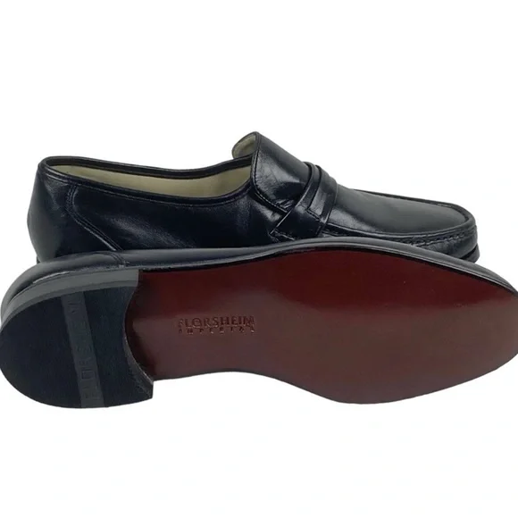 Florsheim | Shoes | Florsheim Slip Ons In Black Size 1d Nwot 